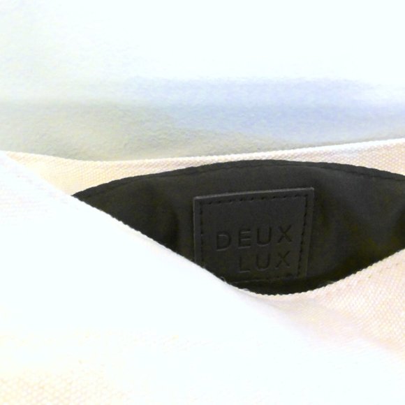 Duex Lux cream and black vegan leather - Picture 2 of 8
